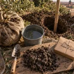 Arbre Toulouse : motte en terre argileuse, préparation de plantation pour chaleur et vent d’autan