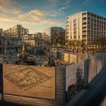 Centre commercial basso cambo à Toulouse : chantier de démolition et futurs immeubles