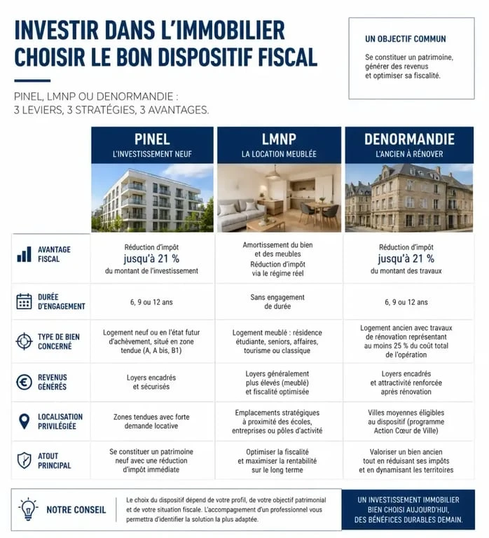 Comparatif des dispositifs fiscaux pour l'investissement locatif à Toulouse
