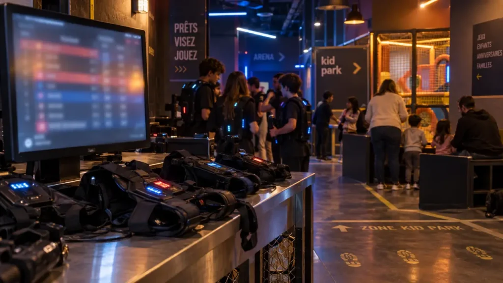 Salle de jeux toulouse : laser game, zones enfants et gilets sensoriels