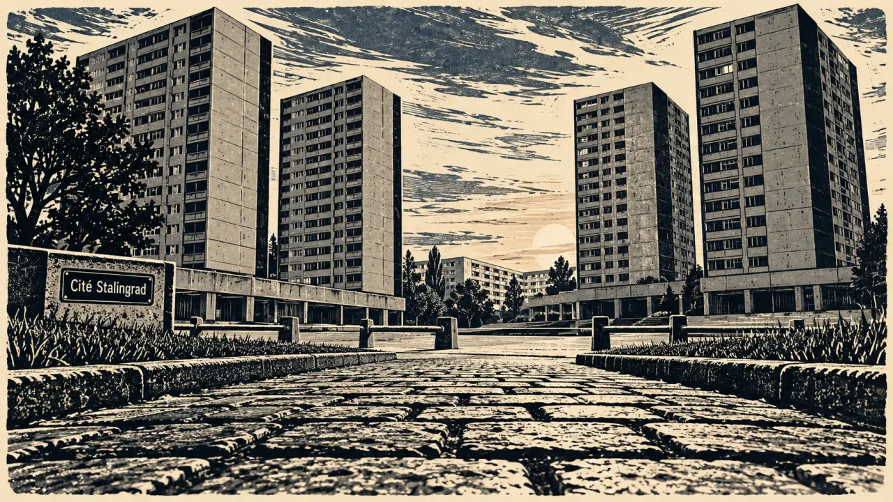 Cité Stalingrad : barres R+15 à Malakoff-Sud, deux ensembles urbains