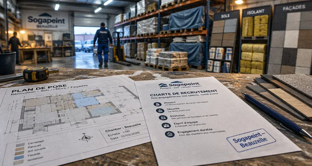 Sogapeint passe le relais à Beauzelle et recrute une dizaine de salariés