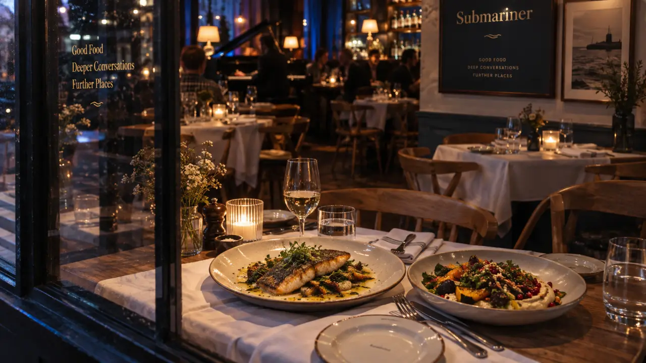 Submariner ouvre rue de la Concorde avec poissons et cuisine végétarienne