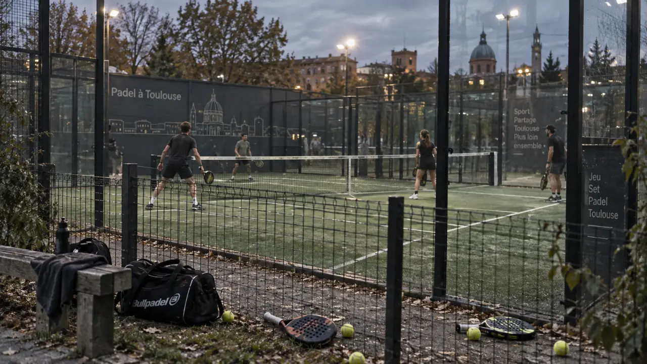 À Toulouse, des terrains de foot cèdent leur place au padel