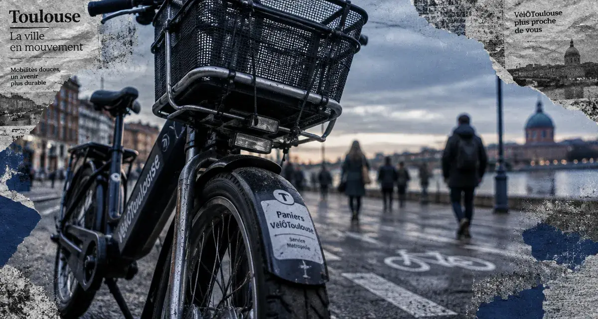 VélÔToulouse teste des paniers conçus pour empêcher les passagers de s’y asseoir