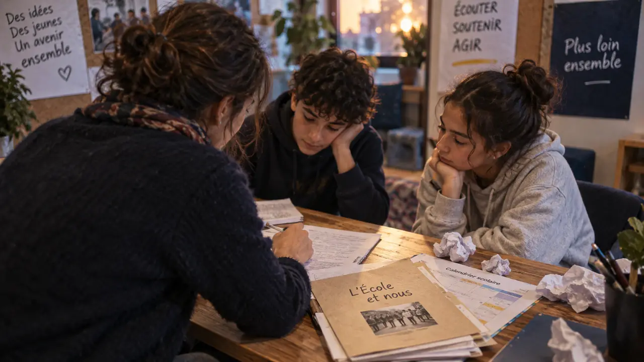 À Bellefontaine, Zaïma fait le lien entre familles et école